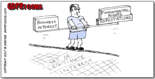 Legitimate Interest involves finding the right balance between business interest and expectations