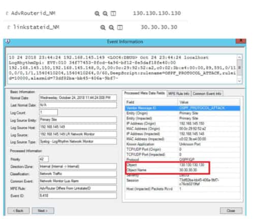 Additional custom metadata fields are created and forwarded to the SIEM