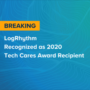 LogRhythm Recognized as 2020 Tech Cares Award Recipient