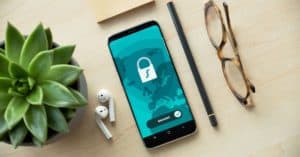 Secure mobile app ensuring data privacy