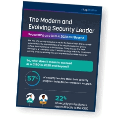 The Modern and Evolving Security Leader Infographic