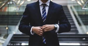 CISO in professional business suit