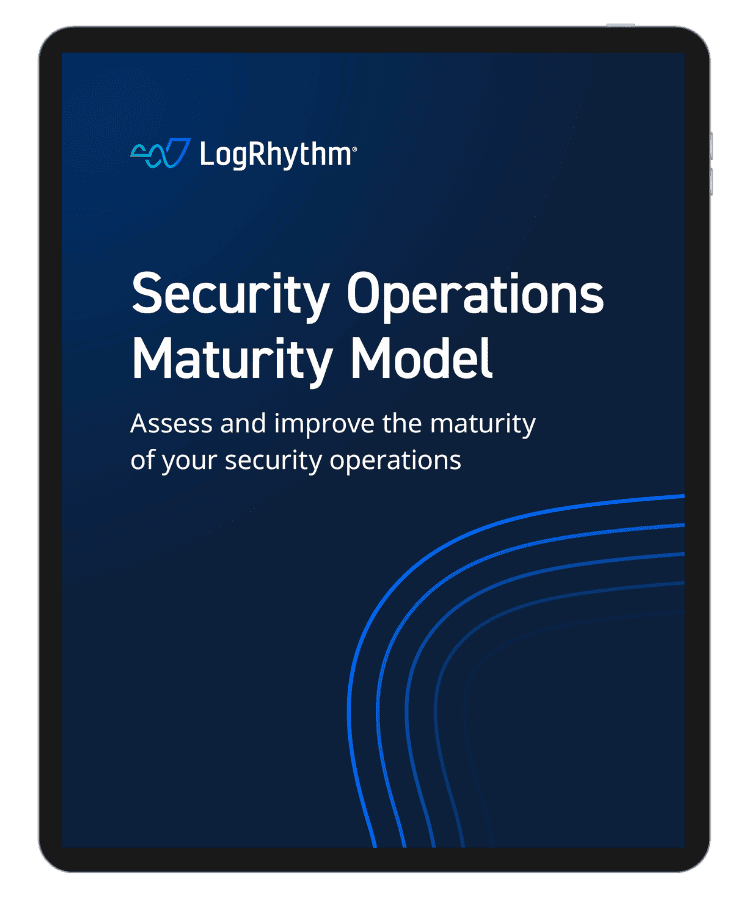 LogRhythm Security Operations Maturity Model