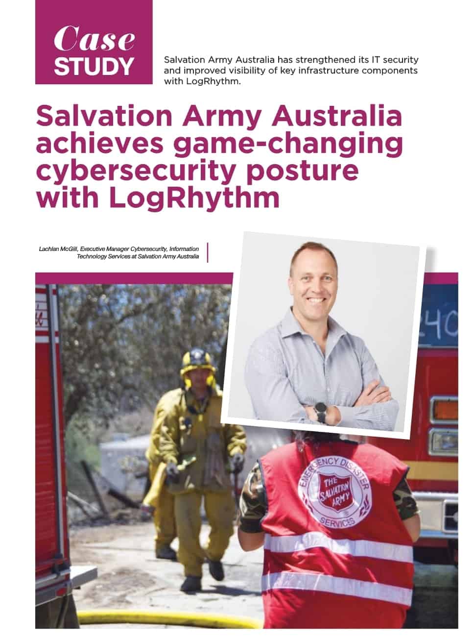 Salvation Army Australia achieves game-changing cybersecurity posture with LogRhythm