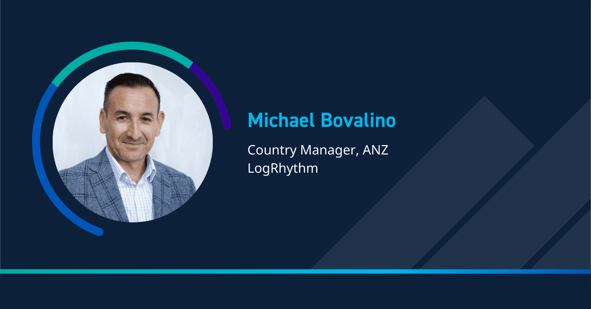 Michael Bovalino, Country Manager, ANZ