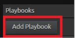 Click on "Add Playbook" to add a playbook to the case.