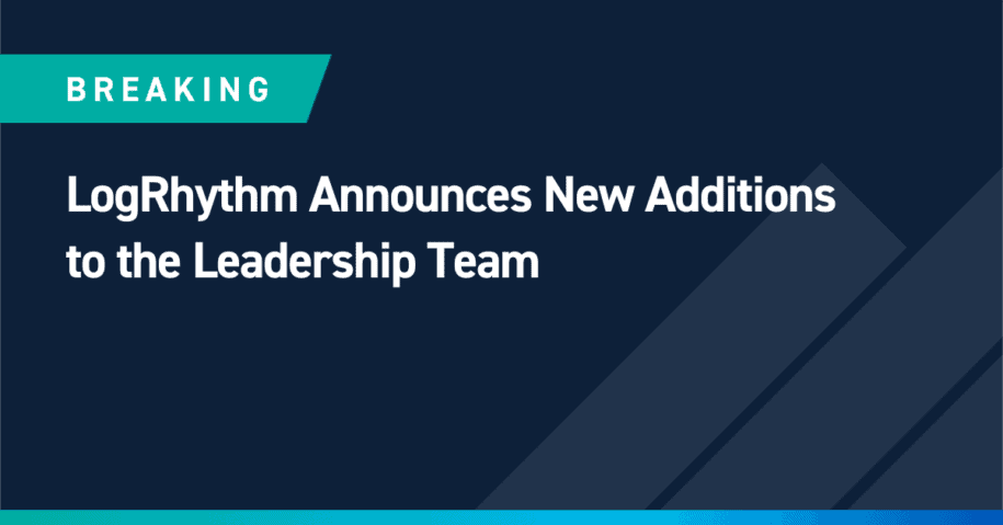LogRhythm announces new additions to Leadership Team