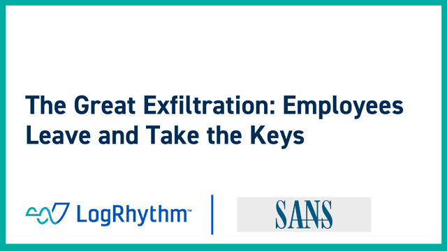 The Great Exfiltration: Employees Leave and Take the Keys