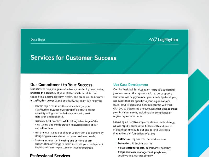 Services for Customer Success