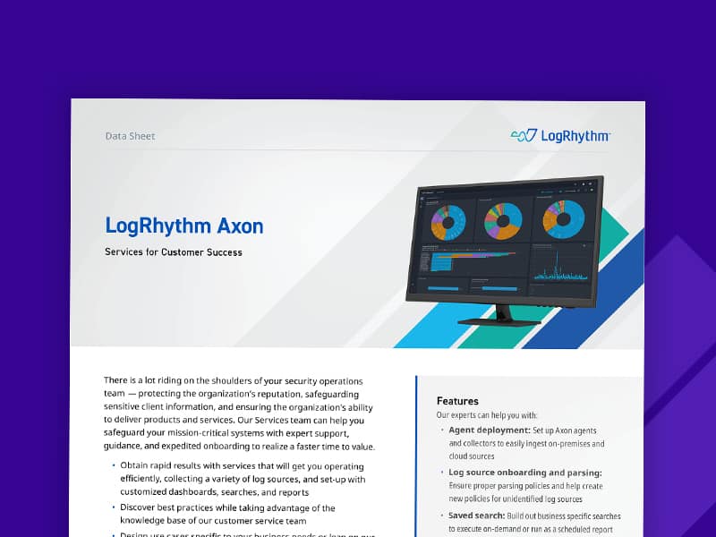 LogRhythm Axon - Services for Customer Success