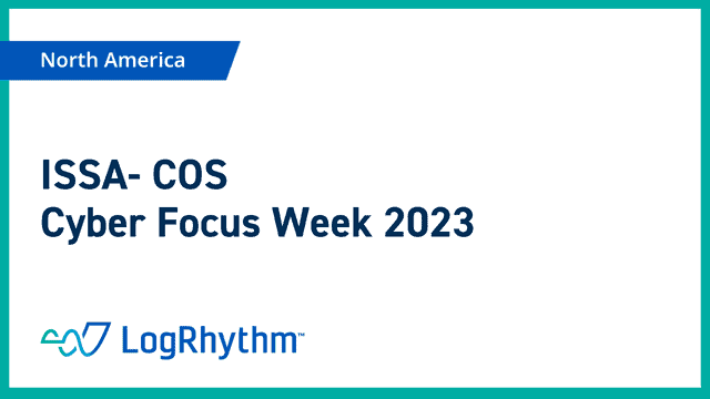 ISSA-COS Cyber Focus Week